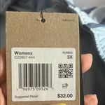 Light Gray Athletic Shorts with Black Trim Blue Size 1X Photo 6