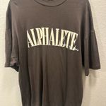 Alphalete  Brown T-shirt Photo 0