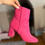 Hot Pink Booties Size 7.5 Photo 0