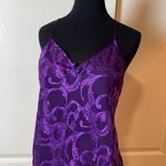 Frederick's of Hollywood VTG RETRO FREDRICKS OF HOLLYWOOD PURPLE LINGERIE SLIP DRESS Photo 4