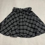 SheIn Plaid Belted Skirt And Top Set Photo 2