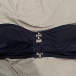 Black Strapless Bathing Suit Top Size XL Photo 0