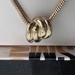 Steve Madden | Knot Pendant w/ Snake Style Adjustable Length Necklace Photo 5