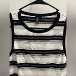 Volcom  Striped crop  Tank Top with Black and Pink Accents Photo 1