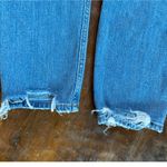 Abercrombie & Fitch Abercrombie Fitch TheSkinny HighRise Jeans Distressed Hem Curve Love Blue 29 EUC Photo 7