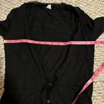 J.Crew  Ruffle Prima Cotton Silk Ruffle Cardigan Black- Size XS Photo 8