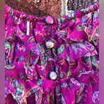MISA Los Angeles *RUSH DRESS* Revolve Fuchsia Paisley Dress by MISA LA *NWT*Size M Photo 4