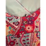 Nanette Lepore  Plunging V-neck Halter Print One-Piece Moderate Swimsuit Size 10 Photo 8