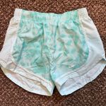 Nike Dri Fit Printed Tempo Running Shorts Teal White Women’ Photo 0