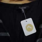 Monteau  Black and Gray Sleeveless Halter Maxi Dress Photo 1