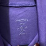 NWT Marc Cain collar soft‎ short sleeve t purple sz 4 Photo 1