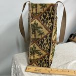 Behringer Palm Tree Leopard Print Nylon Tote Bag w/matching Small Coin Purse Photo 10