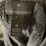 Fenn Wright Manson  Wool Blend Taupe Brown Chunky Cable Knit Sweater Dress Photo 5