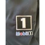 Nike Mobil 1 Logo  Golf Women's Short Sleeve Polo Shirt Black Size Medium Photo 1