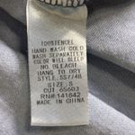 She & Sky  Dress Light Wash Western Chambray Long Sleeve Tencel Size Small Photo 6