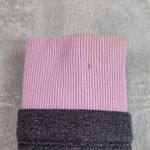 Under Armour  Womens XS Loose Fit Threadborne Gray Black Stripe Pink Cuffs UA Photo 3