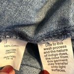 Madewell  Denim Artiste 3/4 Sleeve Tasseled Tunic Top Miki Dress Pockets size XS Photo 10