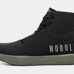 Nobull NWT  women’s Impact Outwork Edge high top sneakers size 7.5 black ivy cros Photo 0