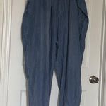 Side stitch plus size Women's Blue pullon soft and stretchy Jogger 5xp NWOT Photo 2