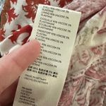 Anthropologie | Boho Floral Smocked Patchwork Slit Side Flowy Maxi Skirt, XS Photo 9