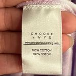 Generation Love  Tiffany Tie Dye V-Neck Mini Dress Lilac Women's Size Large L Photo 3