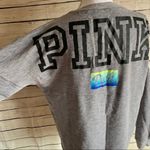 PINK - Victoria's Secret Victoria’s Secret PINK Grey College Sweatshirt Photo 5