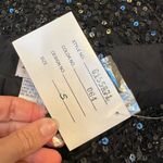 Laurence Kazar Vintage  80’s 90’s Black & Silver Sequin Pencil Skirt Size S NWT Photo 12