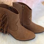 True Craft Boots Western Booties Ankle Tan Brown Womens 7.5 New Photo 5