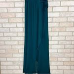 Show Me Your Mumu  Sophia Wrap Dress in Deep Jade Chiffon Size XS Photo 4