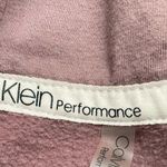 Calvin Klein Performance Women's Logo Long Sleeve Raglan Crop Pullover Hoodie Purple Size M Photo 1