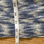 Ann Taylor  Loft Women's Short Sleeve Tweed Careers Dress Size 2P Blue & White Photo 14