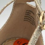 Jessica Simpson ⭐🆕 gold champagne Sparkly heels. C1 Photo 7