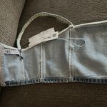 ZARA NWT  denim crop top small Photo 3