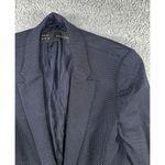 ZARA Blazer Women XL Polka Dot One Button Business Casual Formal Academia Jacket Photo 0