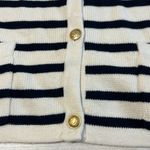 J.Crew  Striped Cotton Lady Jacket Cardigan Size 2X Photo 5