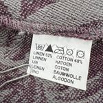 Suelas Linen Cotton Blend Sleeveless Shift Dress Purple Gray Size Euro 40/US 10 Photo 9