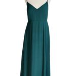 Birdy Grey  Adelle Formal emerald green Maxi Dress with Slit Photo 1