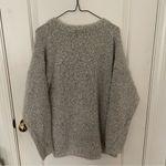 Urban Outfitters  UO Rosie Soft V-Neck Side Slit Sweater Oversize Photo 5