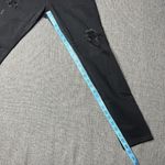 Hollister High Rise Super Skinny Jeans Black Distressed Ripped Size 7S 28x28 Photo 2