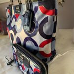 Coach Rare Madison Graphic Op Art set Photo 2