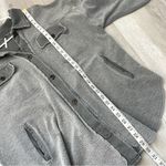 Free People  Shacket ruby jacket womens Gray (medium) boho casual boyfriend Photo 6