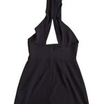 superdown  Black Halter Mini Dress Size Small Photo 0