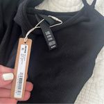 SKIMS  black ribbed maxi black dress size medium Photo 1