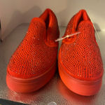 Mudd  red rhinestone flat shoes. New tags, absolutely gorgeous.​ Photo 0