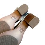 Trask Silver Metallic Sandals Heels Bead Detail Ankle Strap Size 9.5 NWOB NEW Photo 9