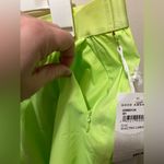 Good American NWT Good‎ American Poplin Shorts electric lime sz 4/ XL Photo 4