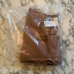 Quince NWT  Camel Tencel Rib Knit Maxi Slip Dress - Sz XL Photo 7