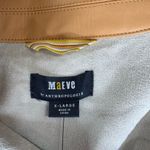 Maeve ‎ Faux Leather Shirt Jacket Size XL NWT Photo 6