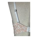 Lucky Brand Pink And White Floral Print Underwire Contour Cup Bra Size 38C Photo 3