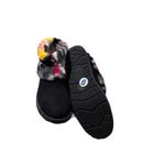 Bebe NEW NAYELI BOOTS FAUX FUR MULTICOLOR RHINESTONE EMBELLISHMENT Photo 9